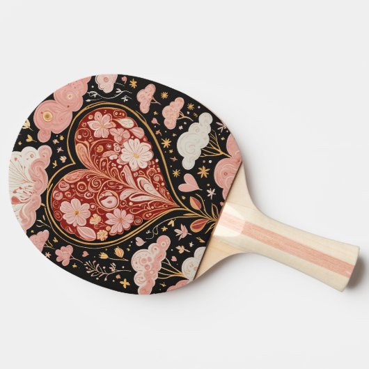 恋は空中 卓球ラケット (横)