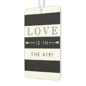 恋は空中 |白黒結婚式の引き出物 カーエアーフレッシュナー (左)