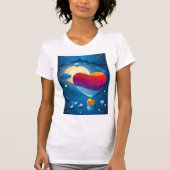 恋は空中Tシャツ Tシャツ (正面)