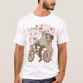 恋は空気中にあり Tシャツ (正面)