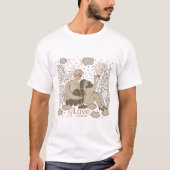 恋は空気中に漂っている Tシャツ (正面)