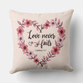 恋は絶えぬ クッション (裏面)