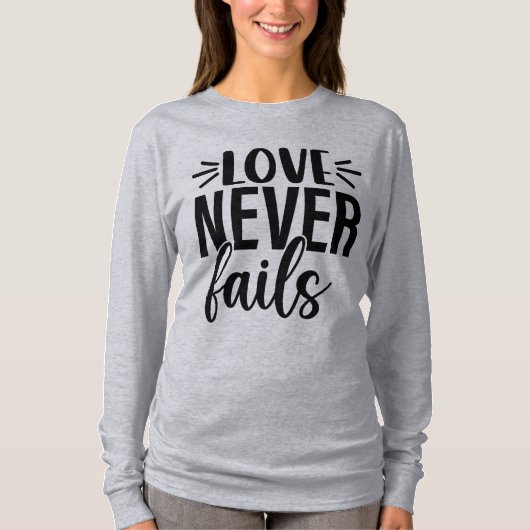 恋は絶えぬ Tシャツ (正面)