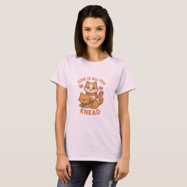 恋は膝の上だ Tシャツ