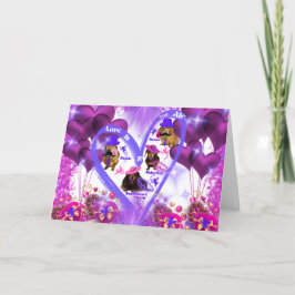 恋は航空案内板に書いてある カード