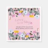 恋は花ざかり Pretty Wildflower 芝生 スタンダードカクテルナプキン (正面)