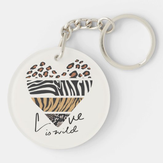 恋は荒れている キーホルダー (裏面)