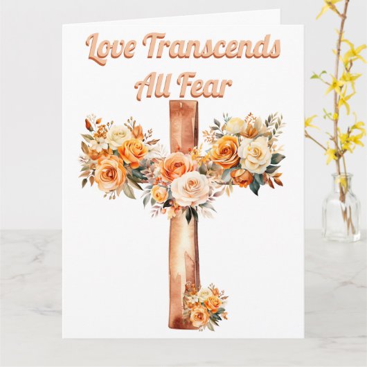 恋は超越 カード (黄色い花)