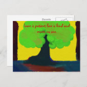 恋は辛抱強い ポストカード (正面/裏面)