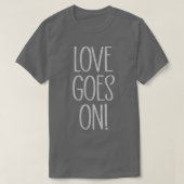 恋は銀 Tシャツ (デザイン正面)