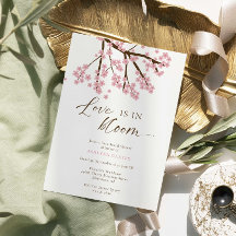 恋は開花さくらんぼ花ブライダルシャワー