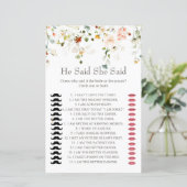 恋は開花で彼は彼女はシャワーのゲームを言った (スタンド正面)