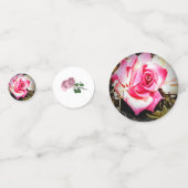 恋は開花バラ結婚の紙吹雪 コンフェッティ (正面)