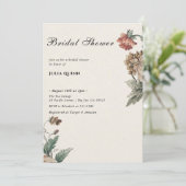 恋は開花ブライダルシャワー招待状だ 招待状 (スタンド正面)