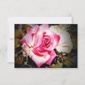 恋は開花リハーサルディナー招待状 出欠カード (裏面)