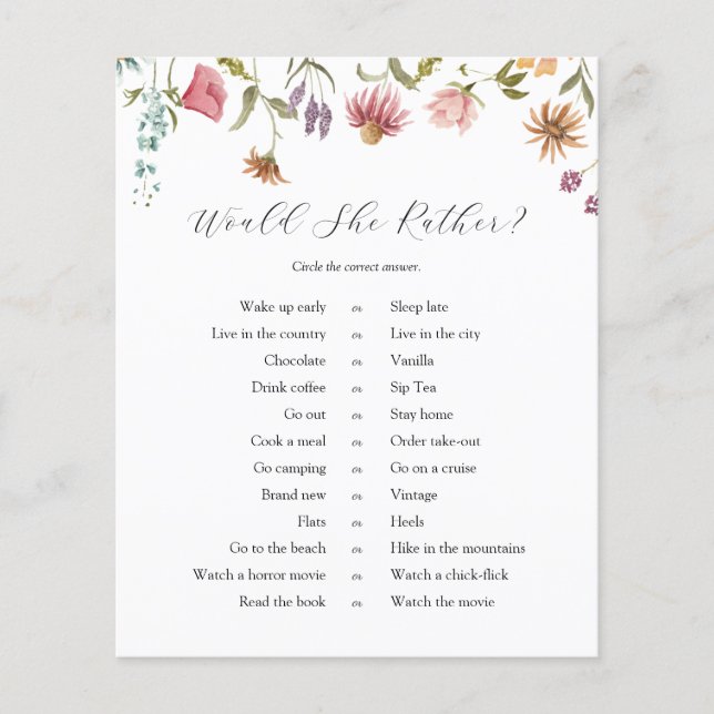 恋は開花ワイルドフラワーの彼女はむしろゲーム (正面)