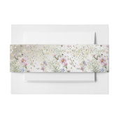 恋は開花結婚の 招待状ベリーバンド (正面例)