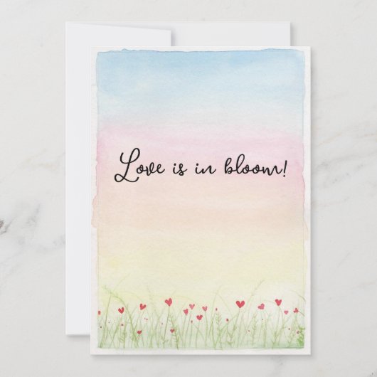 恋は開花 シーズンカード (正面)