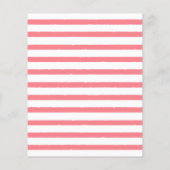 恋は開花 | フローラのブライダルシャワー招待 (裏面)