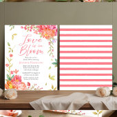 恋は開花 | フローラのブライダルシャワー招待