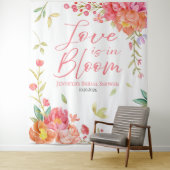 恋は開花 | フローラブライダルシャワーバックドロップ タペストリー (インサイチュ)
