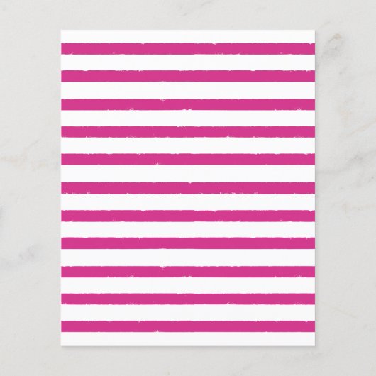 恋は開花 | ブライダルシャワー予算招待状 (裏面)