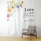 恋は開花 | ブライダルシャワー背景 タペストリー (インサイチュ)
