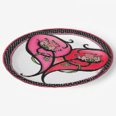 恋は開花 ペーパープレート (アングル)