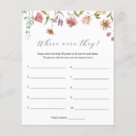 恋は開花・ワイルドフラワーで彼らが試合をした