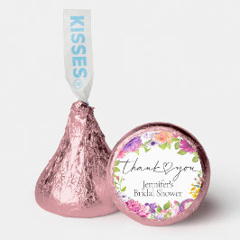 恋は開花 | 水彩フローラブライダルシャワー ラベル