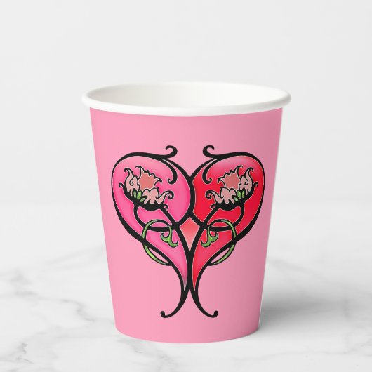 恋は開花 紙コップ (裏面)