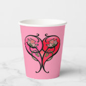 恋は開花 紙コップ (正面)