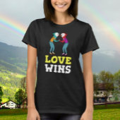 恋は鳥の勝ち Tシャツ