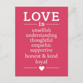 恋は…はがき ポストカード