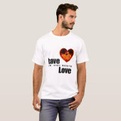 恋をしたことがありますか Tシャツ (正面フル)