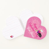 恋をしている女の子 ノートブック (内部)