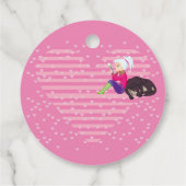 恋をしている女の子 フェイバータグ (裏面)