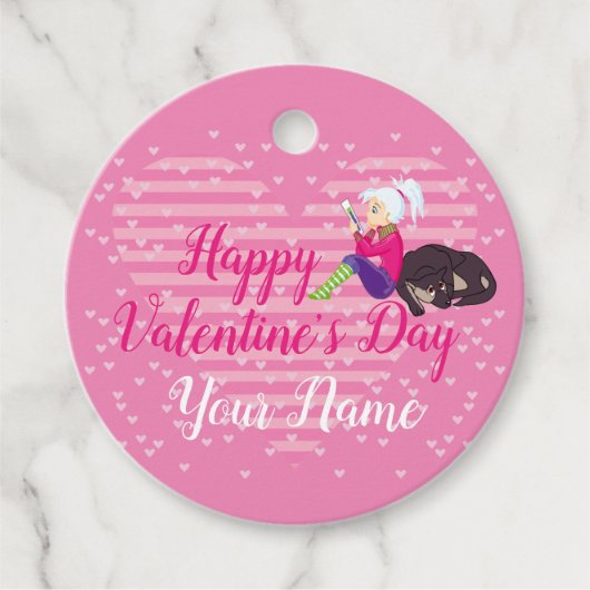 恋をしている女の子 フェイバータグ (正面)