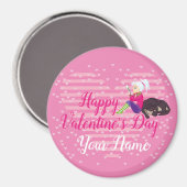 恋をしている女の子 マグネット (正面/裏面)