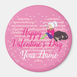 恋をしている女の子 マグネット