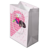 恋をしている女の子 ミディアムペーパーバッグ (裏面アングル)