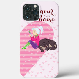 恋をしている女の子 iPhone 13 PRO MAXケース