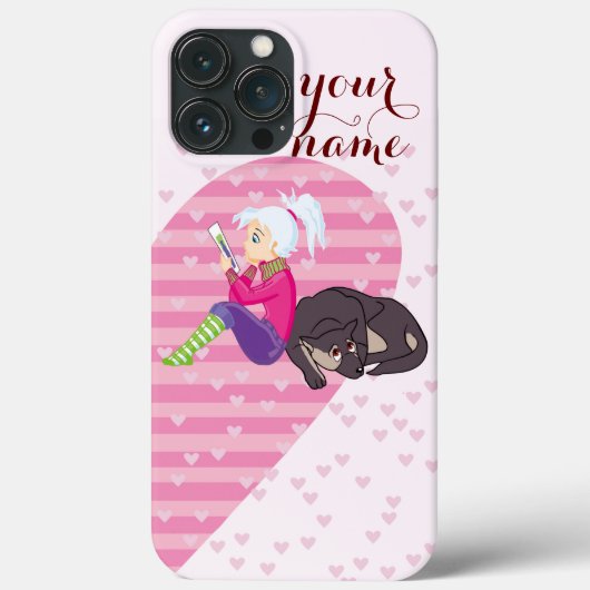 恋をしている女の子 Case-Mate iPhoneケース (裏面)