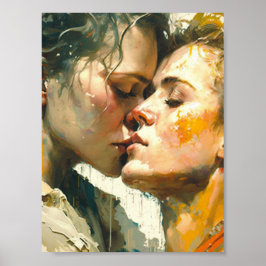 恋をする女性 ポスター