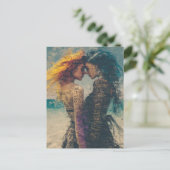 恋をする女性 ポストカード (スタンド正面)