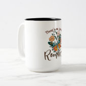 恋をする暇が無い ツートーンマグカップ (正面左)