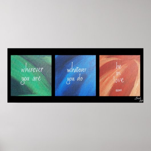 恋をする ポスター (正面)