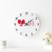 恋をする ラージ壁時計 (ホーム)