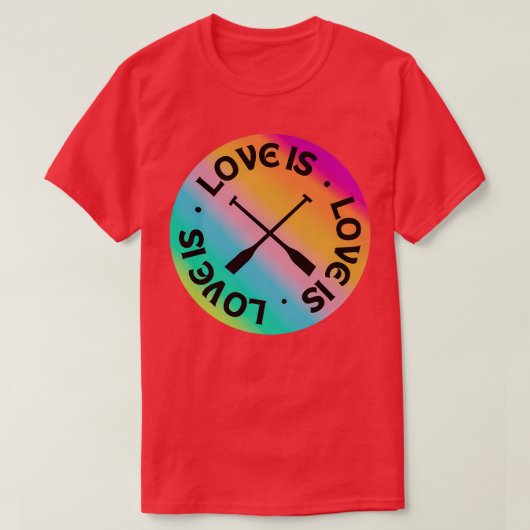 恋を漕ぐ Tシャツ (デザイン正面)