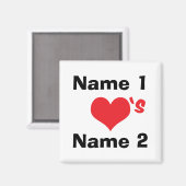 恋カスタムしてる マグネット (正面/裏面)